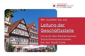 Leitung der Geschäftsstelle (m/w/d) gesucht